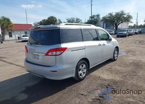 2014 Nissan Quest Sv из США, поврежденный, VIN JN8AE2KP0E9106385